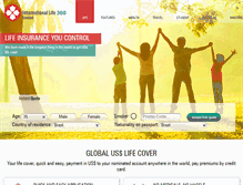 Tablet Screenshot of internationallife360.com